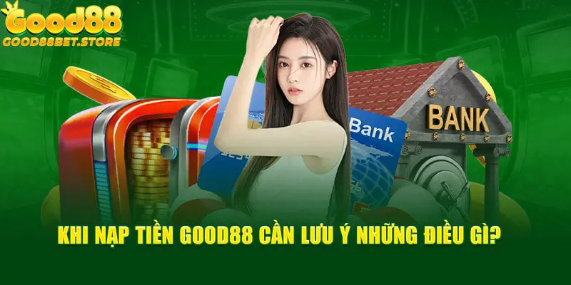 Cần nắm rõ điều kiện cần khi thực hiện nạp tiền Good88