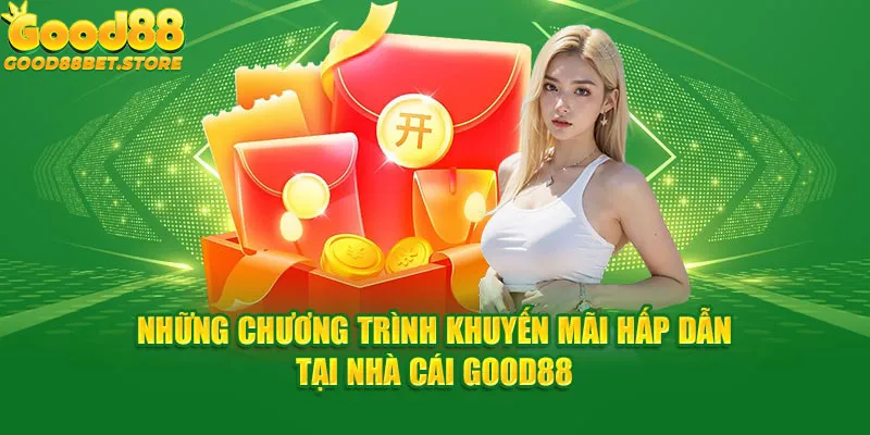 Rất nhiều chương trình khuyến mãi Good88 hấp dẫn